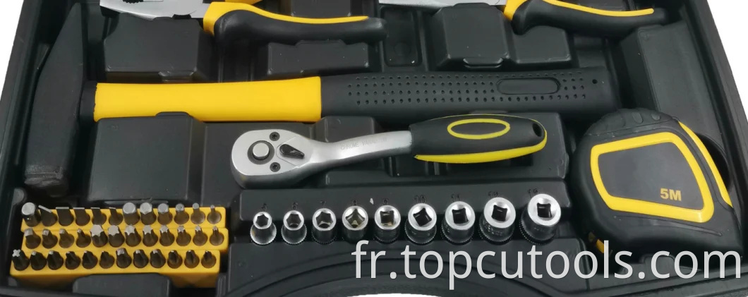 Ensemble d'outils de matériel de vente chaude d'usine de la Chine dans l'outil à main de jeu d'outils de BMC Hq